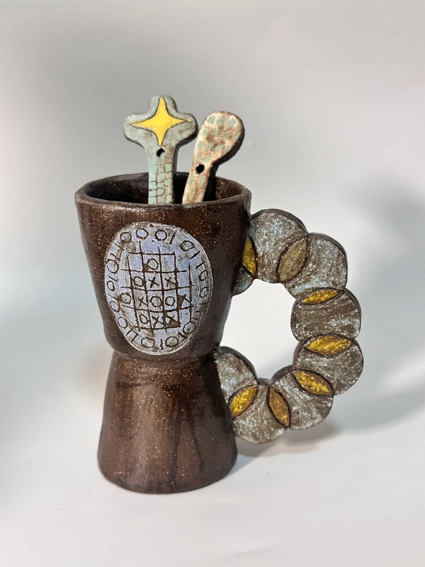 圈圈把手杯