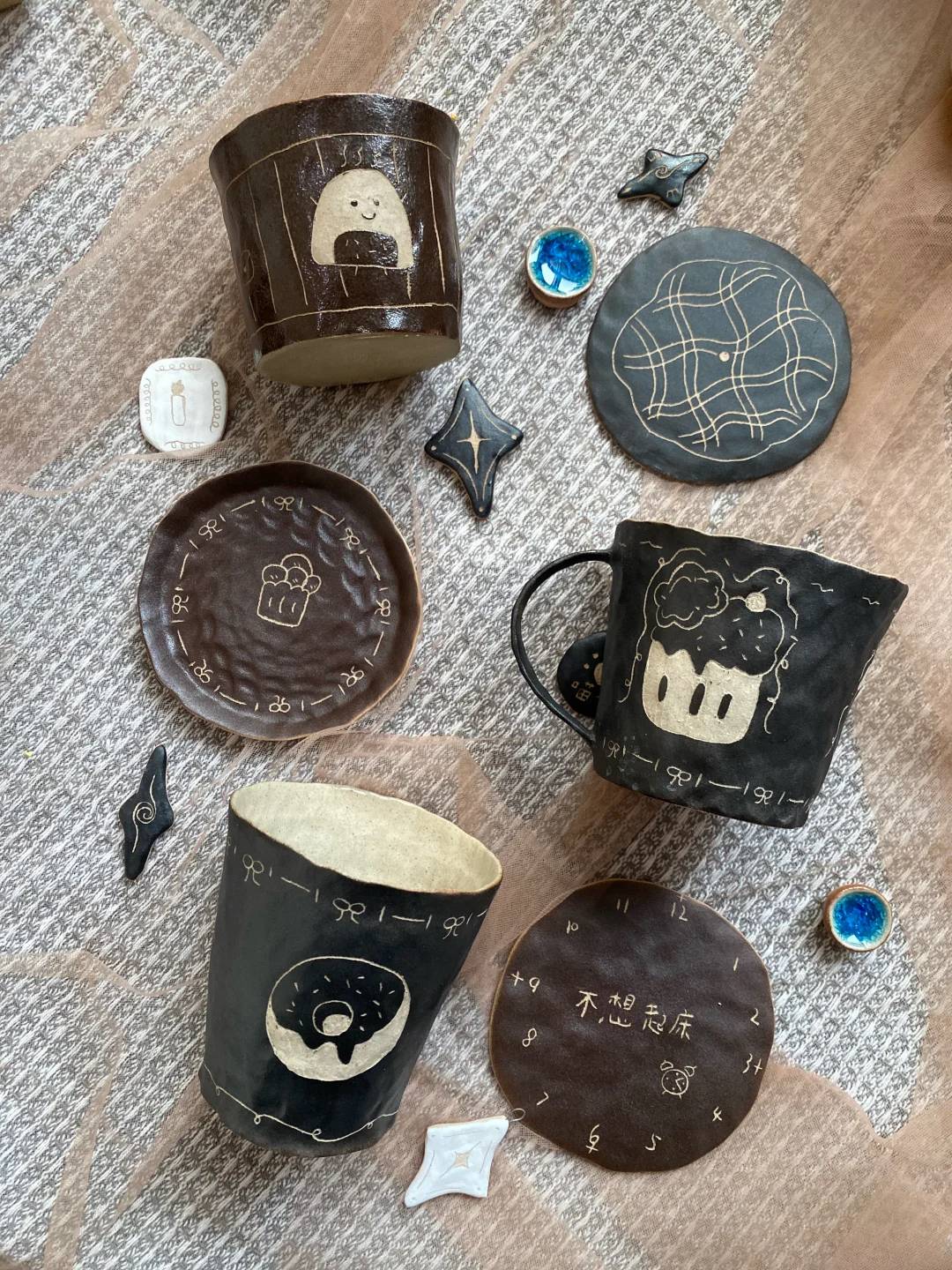 猫咪手捏杯 - 图片 2