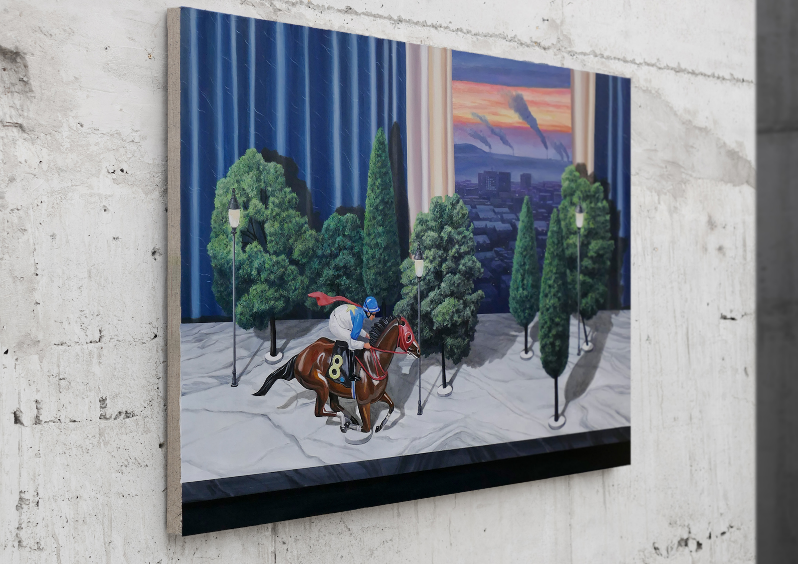 幕霞驰岁 Curtain of Sunset, Racing Years - 图片 2