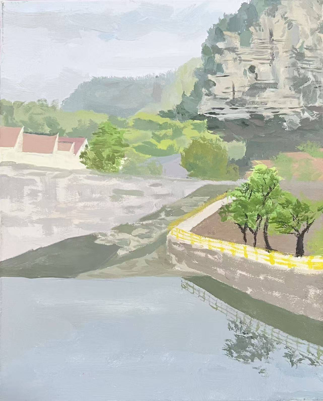 《溪岸乡村》