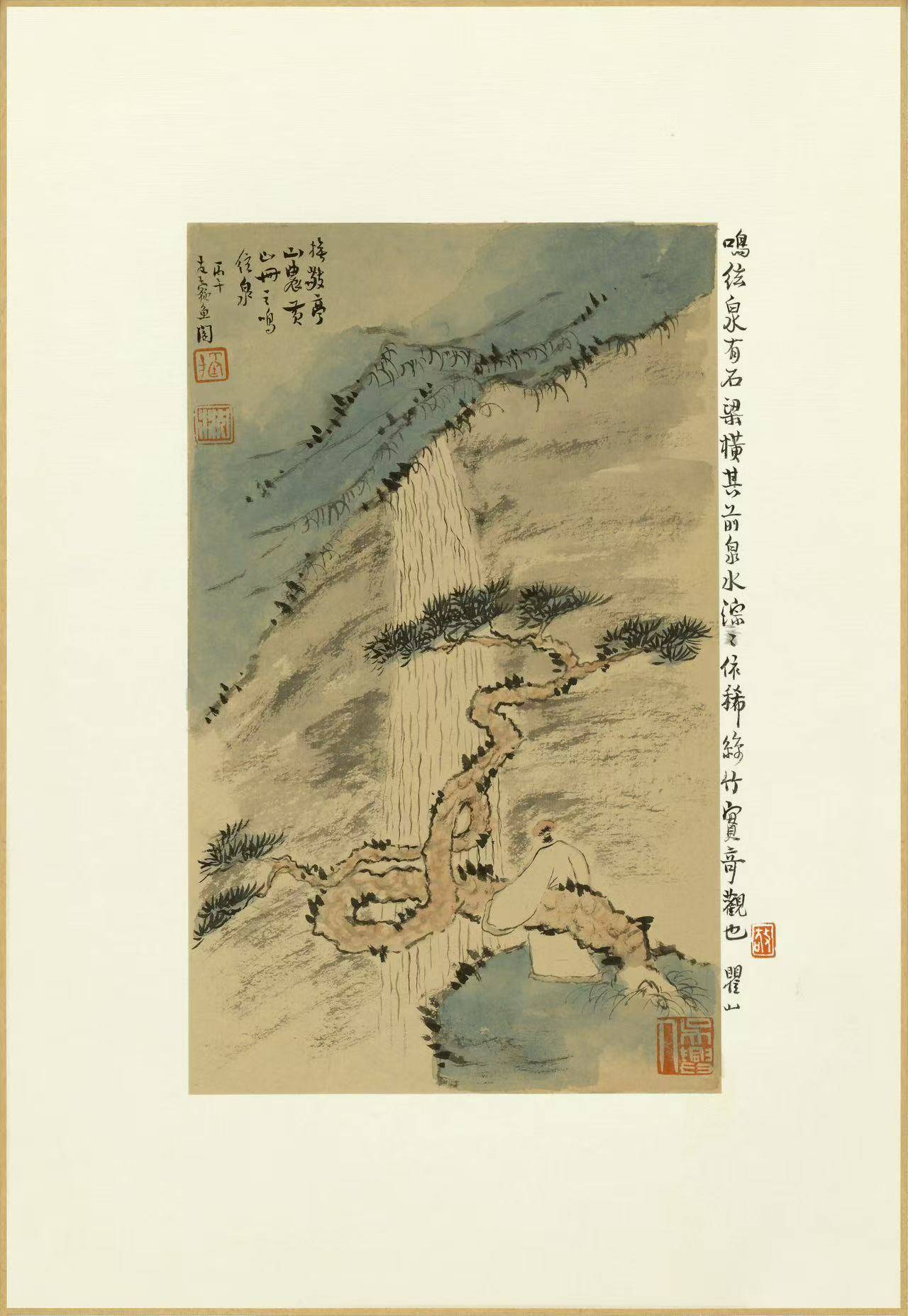 黄山册之鸣弦泉