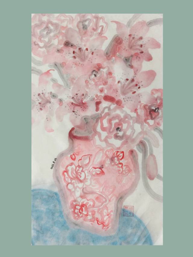 粉百合